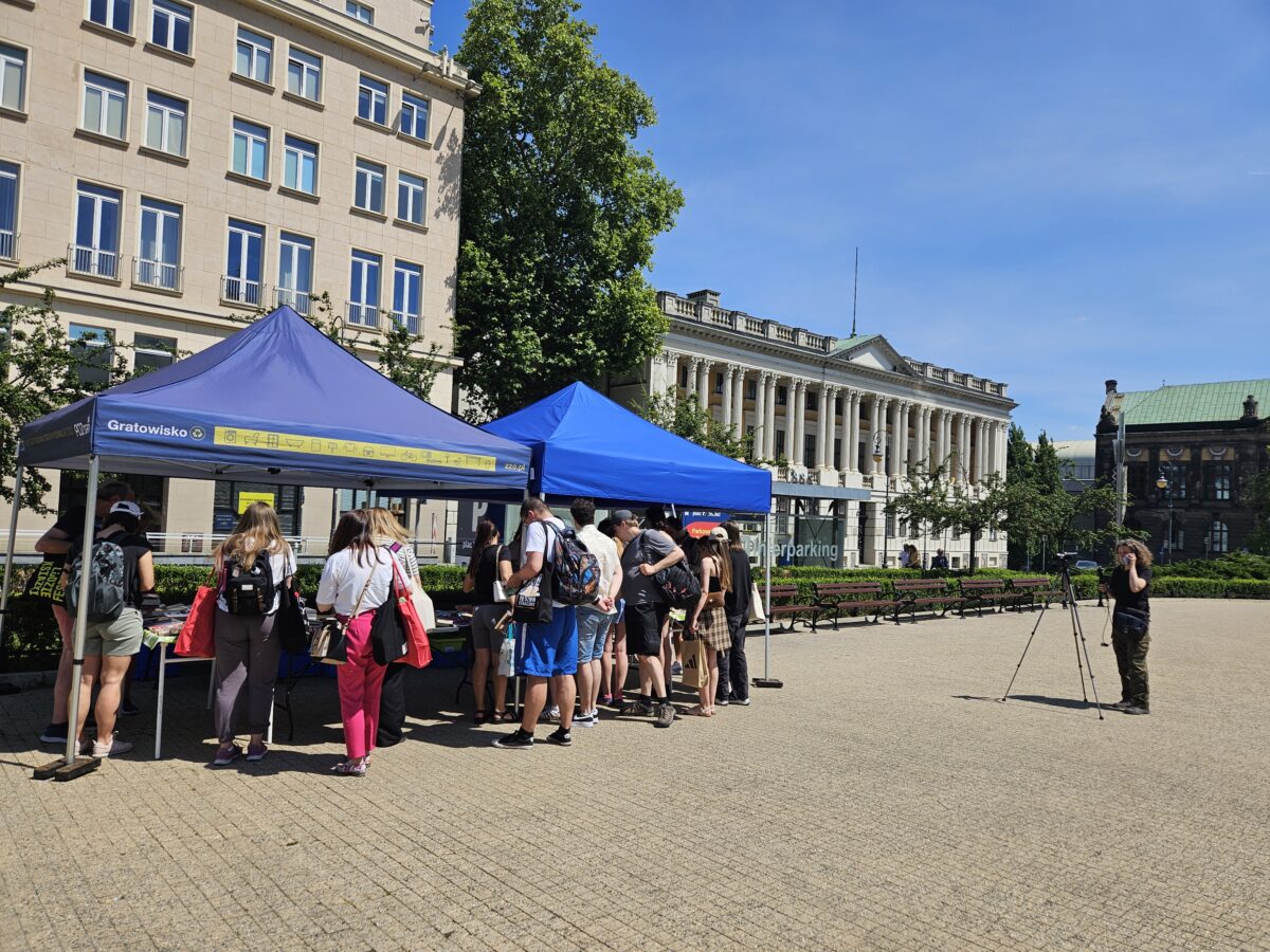 Wymiana Książek na Placu Wolności
