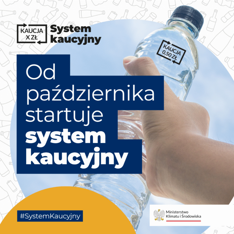 grafika informacyjna dotycząca systemu kaucyjnego