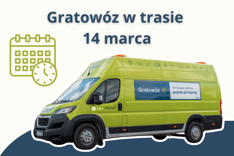 Gratowóz znów na ulicach Poznania: Sprawdź rozkład na marzec!
