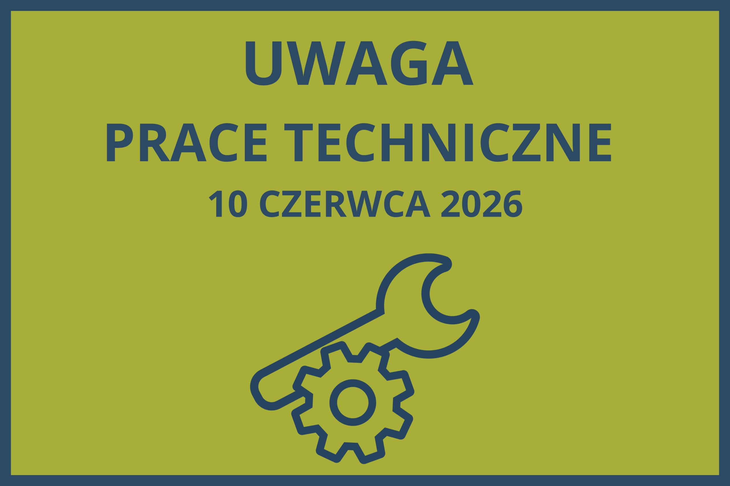 komunikat prace techniczne