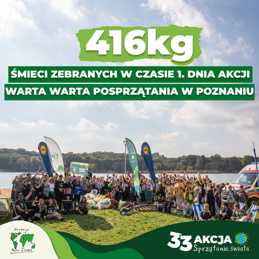33 Akcja Sprzątanie Świata Fundacja Nasza Ziemia